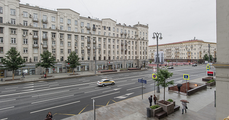 Стильная  просторная квартира на Тверской у Кремля фото 34
