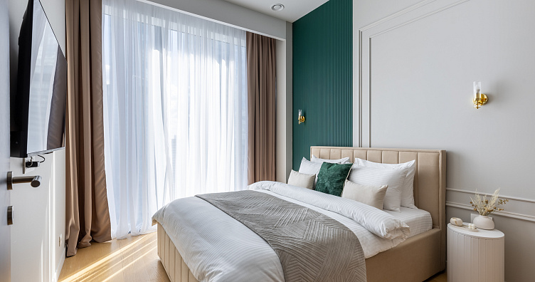 Видовая квартира в Neva Towers фото 19