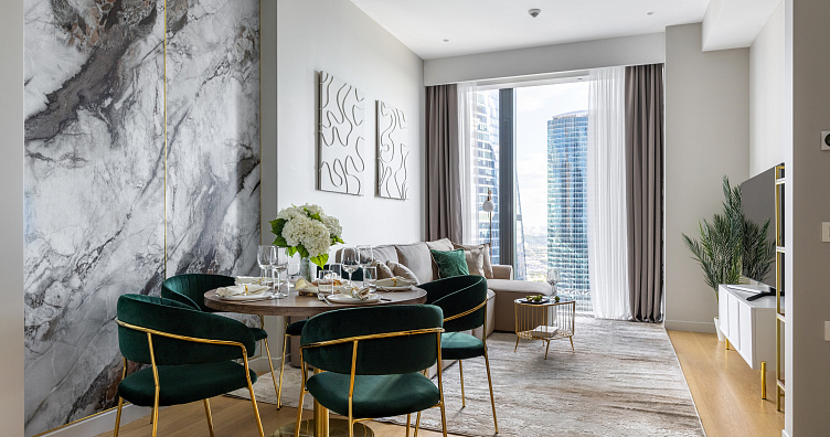 Видовая квартира в Neva Towers фото 28