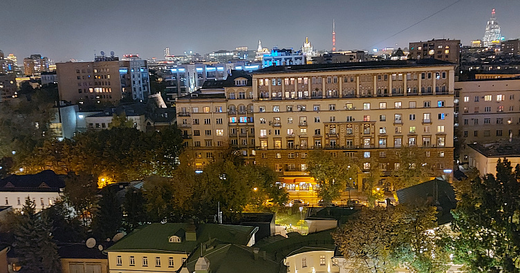 Стильная квартира с панорамным видом на Москву фото 33