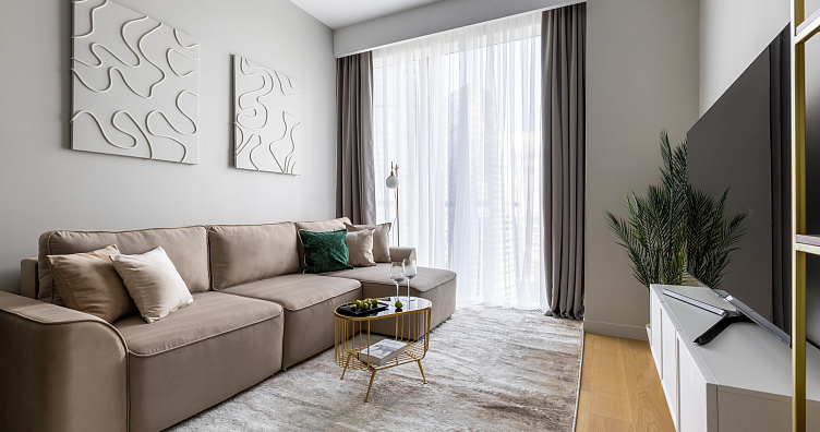 Видовая квартира в Neva Towers фото 33