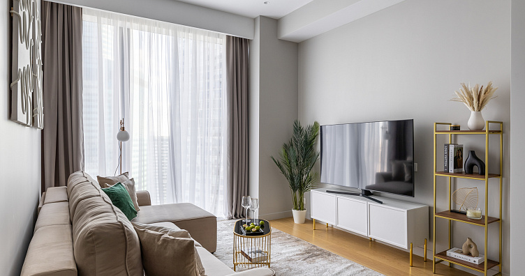 Видовая квартира в Neva Towers фото 34